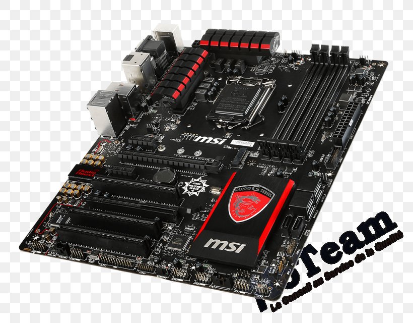 Intel Laptop LGA 1150 Motherboard MSI H97 GAMING 3, PNG, 800x640px, Intel, Atx, Chipset, Computer Component, Computer Hardware Download Free