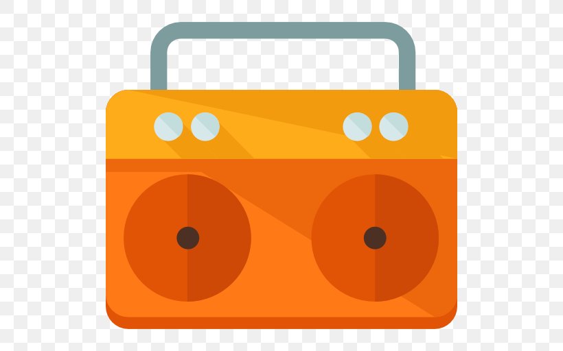 Boombox Icon, PNG, 512x512px, Scalable Vector Graphics, Area, Audio Signal, Boombox, Material Download Free