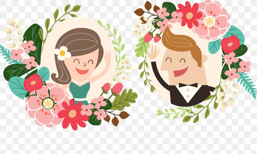 Wedding Invitation Save The Date Bridegroom Illustration, PNG, 1895x1138px, Wedding Invitation, Animation, Art, Bride, Bridegroom Download Free