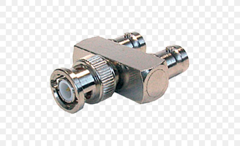 BNC Connector Adapter Tool Electrical Connector, PNG, 500x500px, Bnc Connector, Adapter, Brass, Bulkhead, Electrical Cable Download Free
