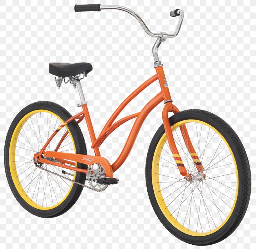 Cruiser Bicycle Step-through Frame Raleigh Bicycle Company Fixed-gear Bicycle, PNG, 940x918px, Cruiser Bicycle, Bicycle, Bicycle Accessory, Bicycle Drivetrain Part, Bicycle Frame Download Free