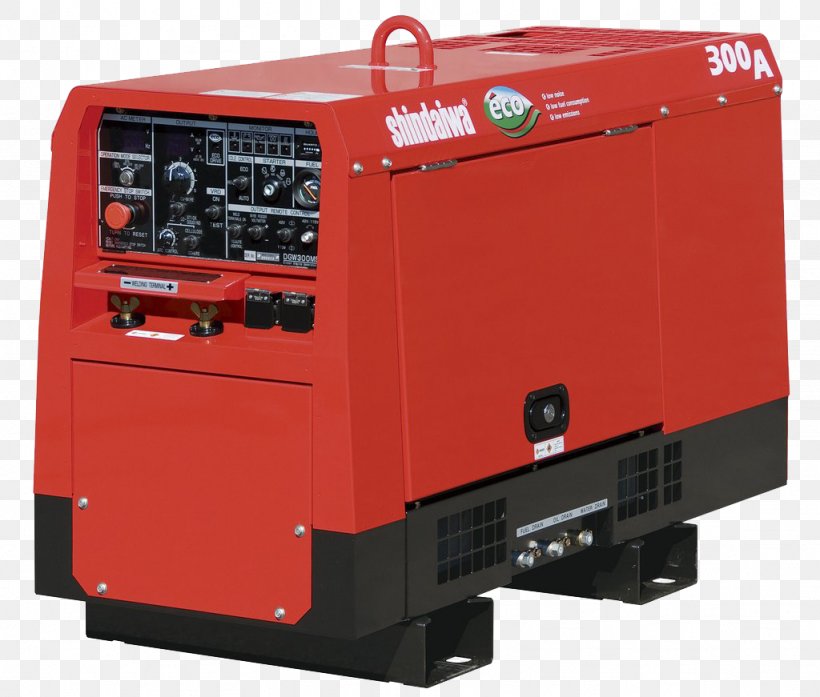 Electric Generator Welder Welding Shindaiwa Corporation Lincoln Electric, PNG, 1024x871px, Electric Generator, Ampere, Electric Power, Electricity, Electronic Component Download Free