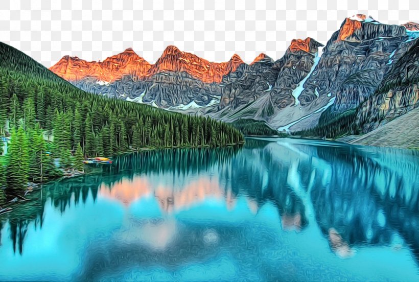 Natural Landscape Nature Mountainous Landforms Mountain Reflection, PNG, 1880x1267px, Watercolor, Glacial Lake, Lake, Mountain, Mountainous Landforms Download Free