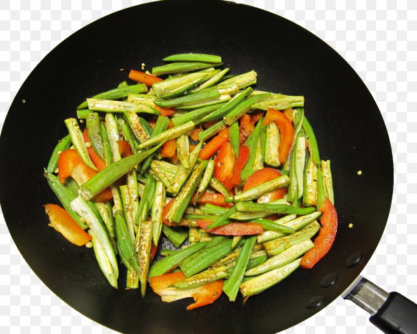 Okra Green Bean Vegetarian Cuisine Dietary Fiber Vegetable, PNG, 1600x1280px, Okra, Carrot, Cooked Rice, Dietary Fiber, Dish Download Free