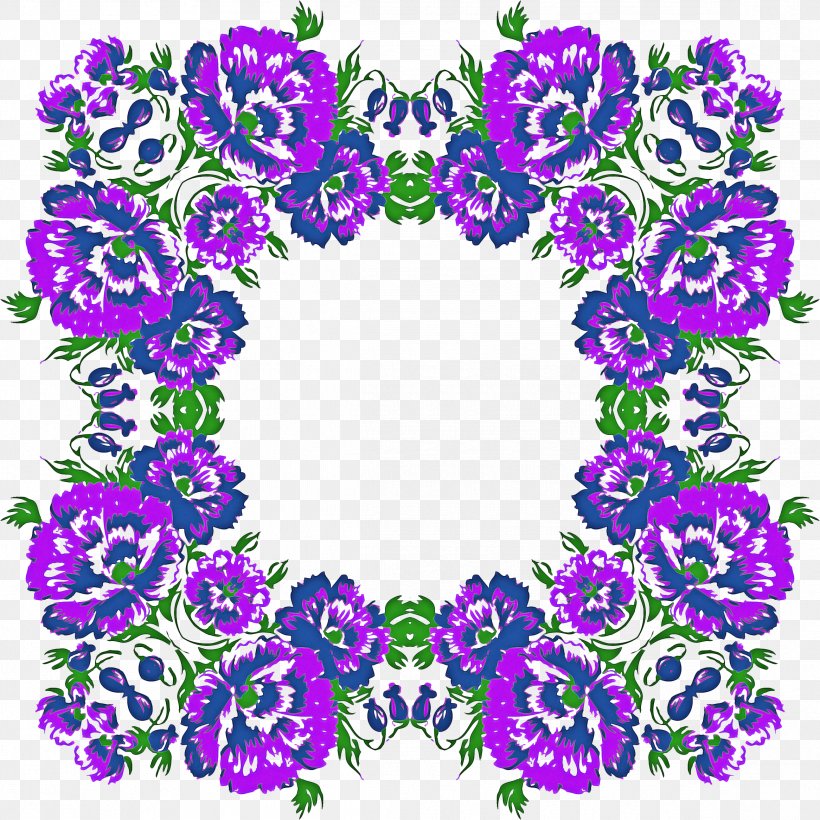 Purple Flower Wreath, PNG, 2332x2332px, Floral Design, Artificial Flower, Cut Flowers, Floristry, Flower Download Free