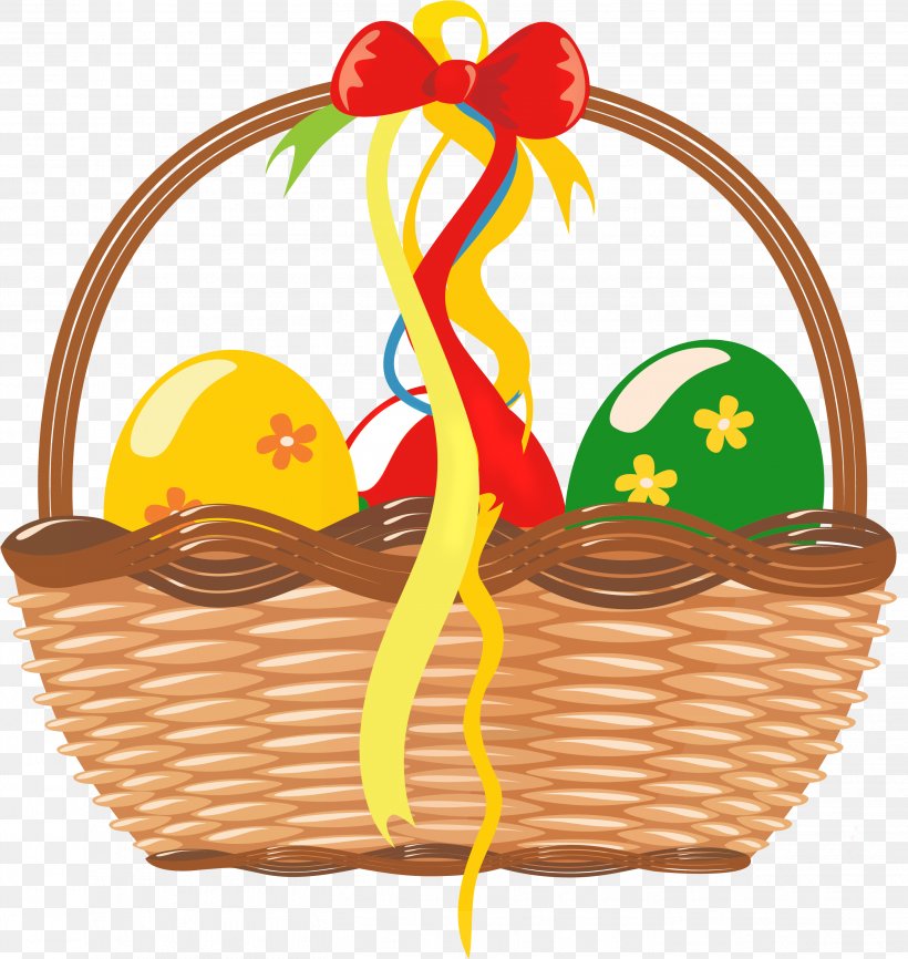 Picnic Basket Clip Art Yellow Basket Gift Basket, PNG, 2831x2990px, Picnic Basket, Basket, Easter, Food, Gift Basket Download Free