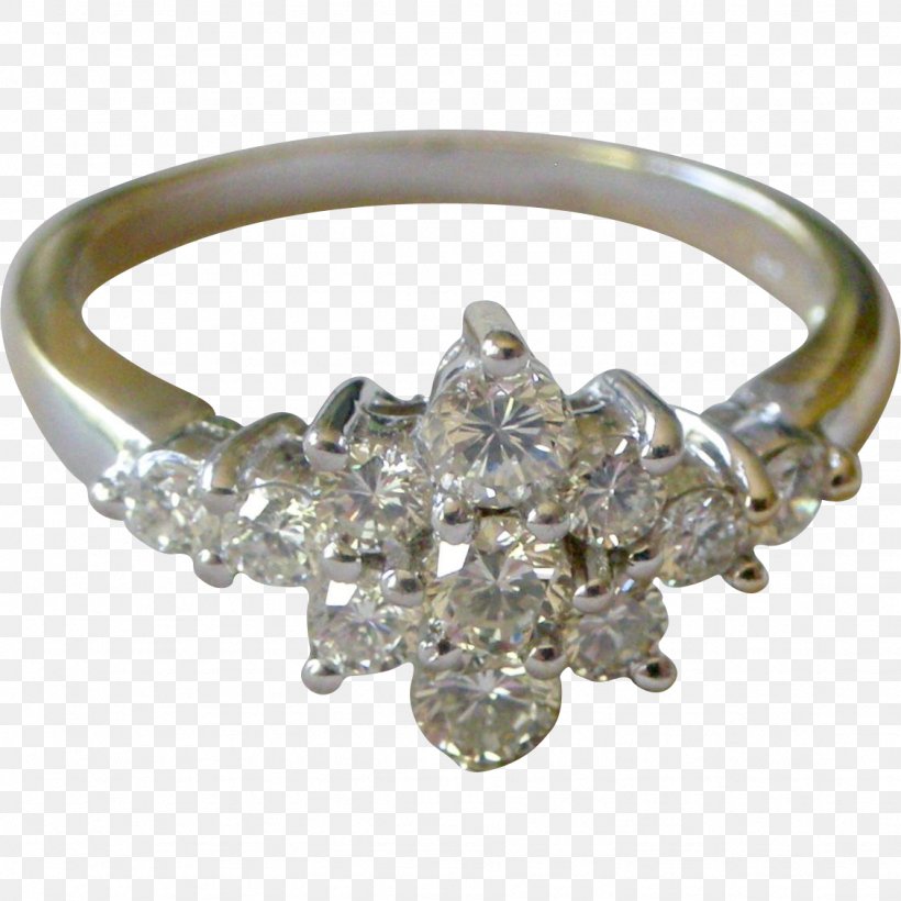 Ring - Wedding Ring Silver Gold Body Jewellery PNG