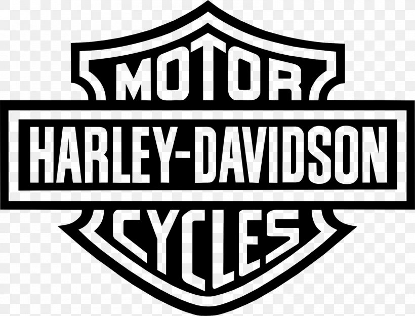 Harley-Davidson Logo Motorcycle, PNG, 1600x1219px, Harleydavidson, Area, Black, Black And White, Brand Download Free