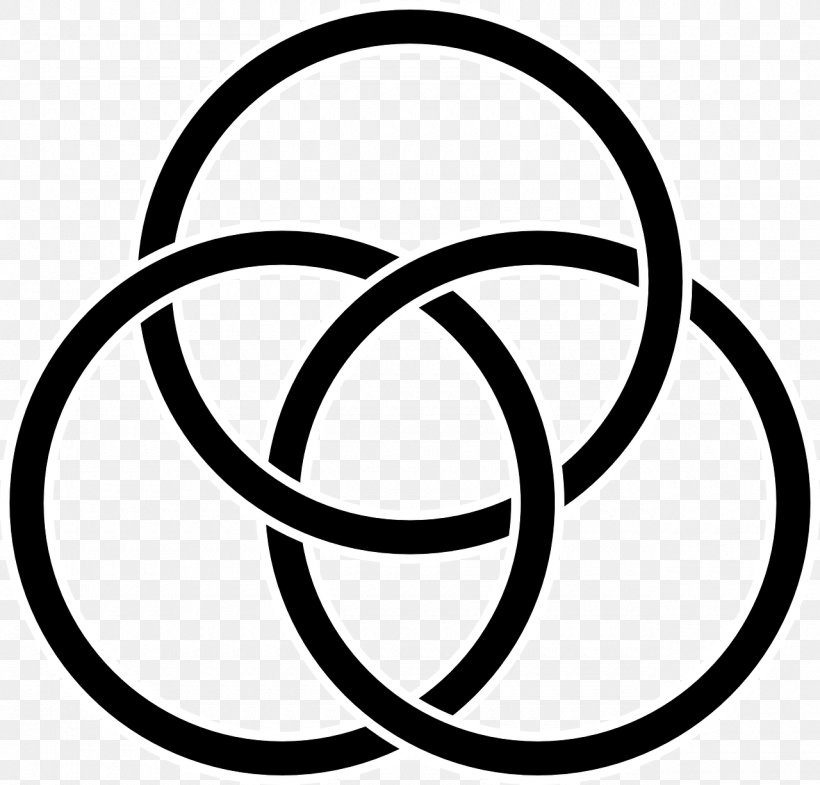 Borromean Rings Trinity Triquetra Symbol, PNG, 1280x1226px, Borromean Rings, Area, Artwork, Black, Black And White Download Free