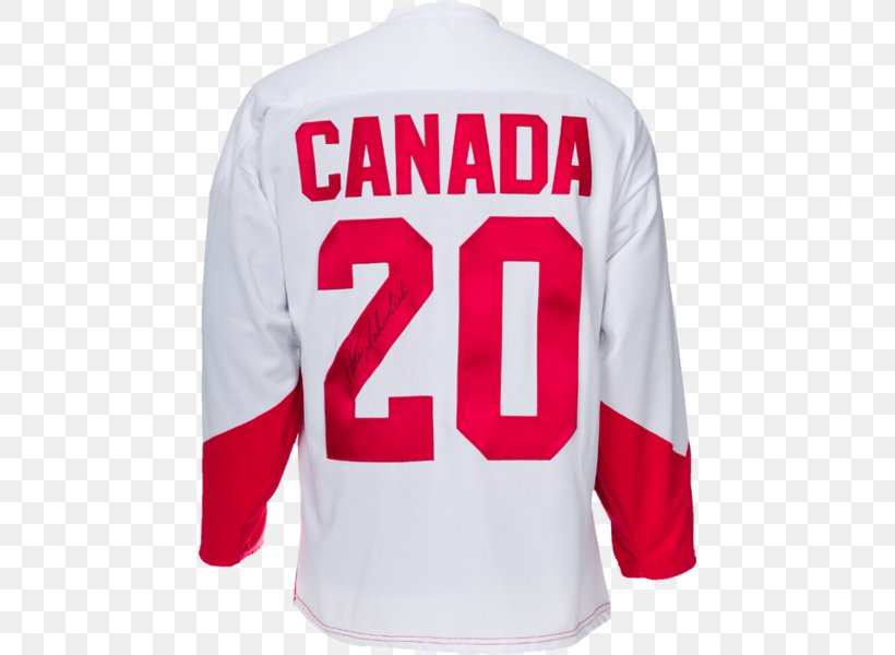 Canada Men's National Ice Hockey Team Hockey Jersey Summit Series Autograph, PNG, 600x600px, Jersey, Active Shirt, Autograph, Brand, Clothing Download Free