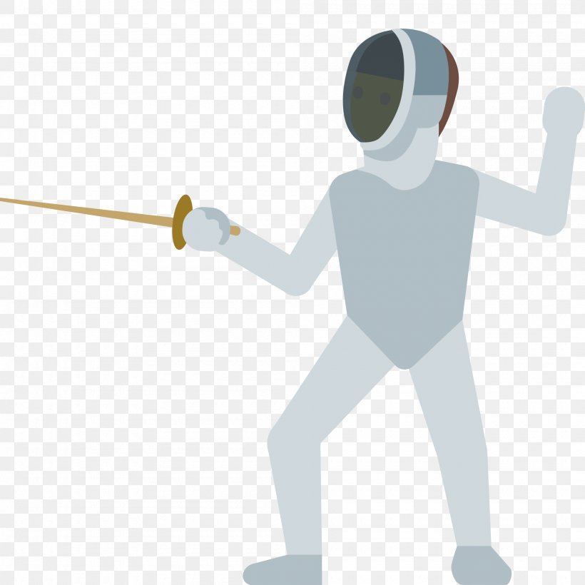 Emojipedia Fencing Sport Sword, PNG, 2000x2000px, Emoji, Android Marshmallow, Android Nougat, Arm, Baseball Equipment Download Free
