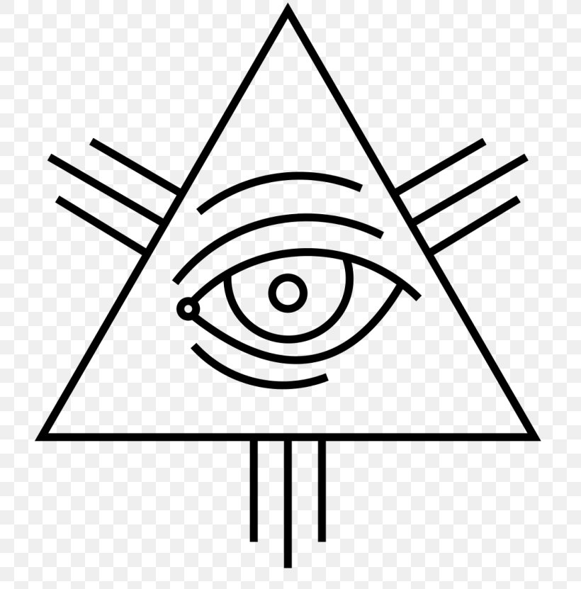 Eye Of Providence Encyclopedia Symbol Trinity, PNG, 740x831px, Eye Of Providence, Area, Bill Cipher, Black, Black And White Download Free