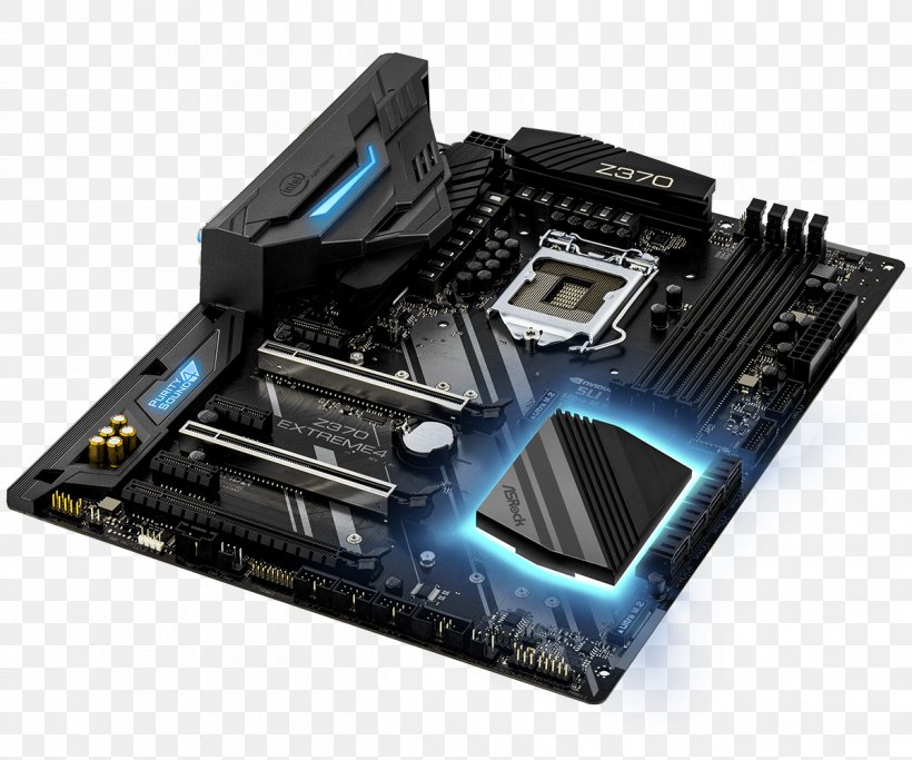 Intel Graphics Cards & Video Adapters LGA 1151 ASRock Z370 EXTREME4 Motherboard, PNG, 1200x1000px, Intel, Asrock, Asrock Z370 Extreme4, Atx, Central Processing Unit Download Free