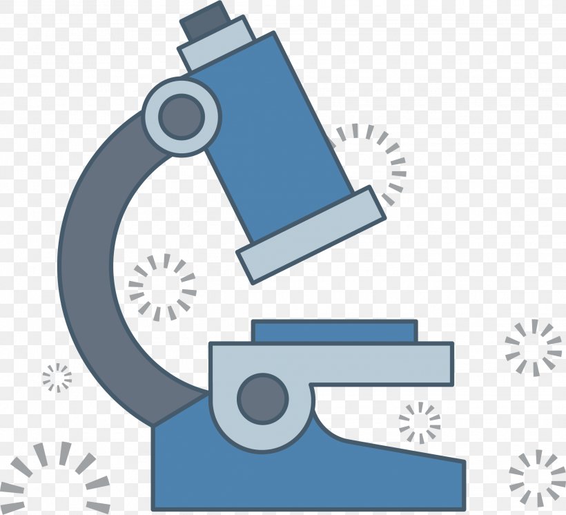 Microscope Blue, PNG, 2276x2073px, Microscope, Animation, Blue, Brand, Color Download Free