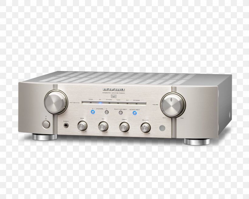 Audio Power Amplifier High Fidelity Integrated Amplifier Marantz Audiophile, PNG, 1280x1024px, Audio Power Amplifier, Amplifier, Audio, Audio Equipment, Audio Receiver Download Free