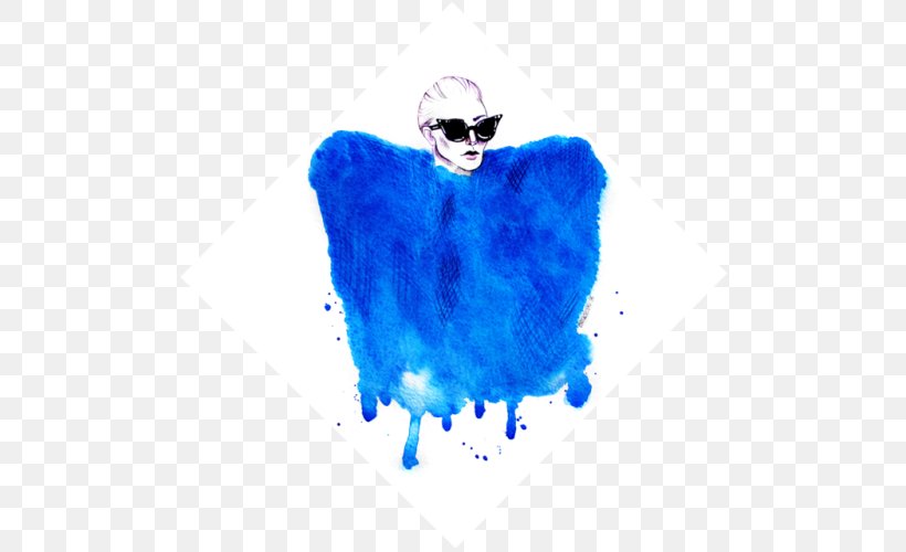Joanne Fashion Illustration Haus Of Gaga Artist, PNG, 500x500px, Joanne, Art, Artist, Blue, Electric Blue Download Free