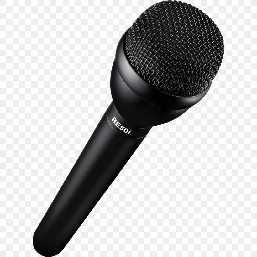 Wireless Microphone Electro-Voice RE50N/D-B Sound, PNG, 1000x1000px, Microphone, Audio, Audio Equipment, Broadcasting, Brush Download Free