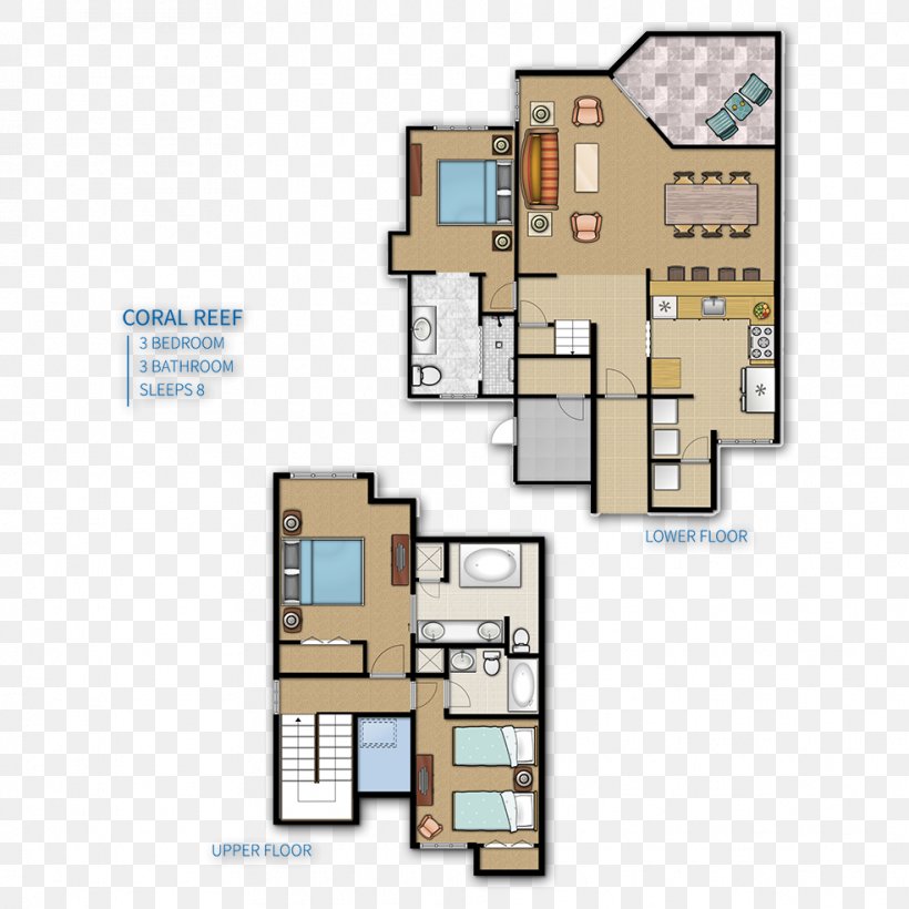 Coral Sands Resort Floor Plan House Room, PNG, 985x985px, Floor Plan, Apartment, Area, Building, Elevation Download Free
