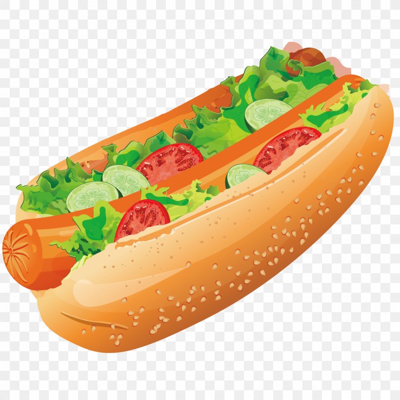 Hot Dog Hamburger Sausage, PNG, 1276x1276px, Hot Dog, Bologna Sausage, Bread, Fast Food, Finger Food Download Free