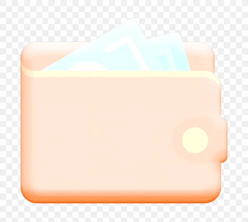 Wallet Icon Basic Flat Icons Icon, PNG, 1228x1100px, Wallet Icon, Basic Flat Icons Icon, Material Property, Orange, Rectangle Download Free