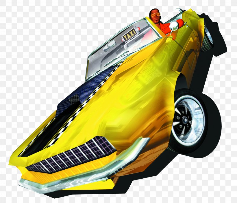 Crazy Taxi 3: High Roller Crazy Taxi 2 Video Game, PNG, 3063x2618px, Crazy Taxi 3 High Roller, Arcade Game, Automotive Design, Automotive Exterior, Car Download Free