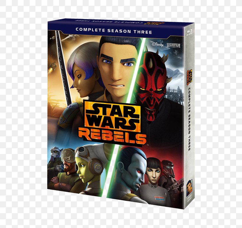 Star Wars Rebels Blu-ray Disc Obi-Wan Kenobi DVD, PNG, 530x770px, Star Wars Rebels, Action Figure, Animated Series, Bluray Disc, Box Set Download Free