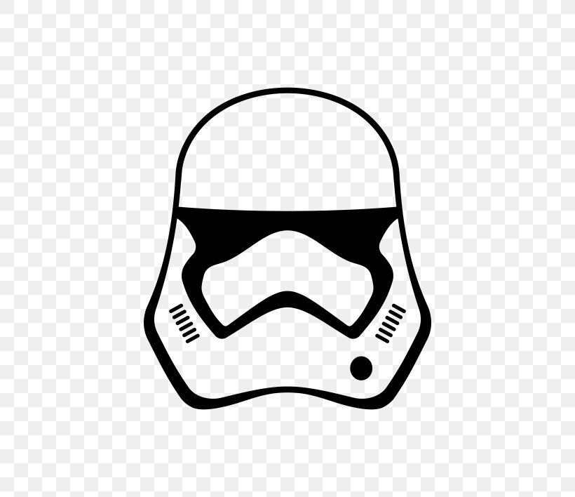 Stormtrooper Anakin Skywalker Star Wars Sticker Text, PNG, 570x708px, Stormtrooper, Adhesive, Anakin Skywalker, Black, Black And White Download Free