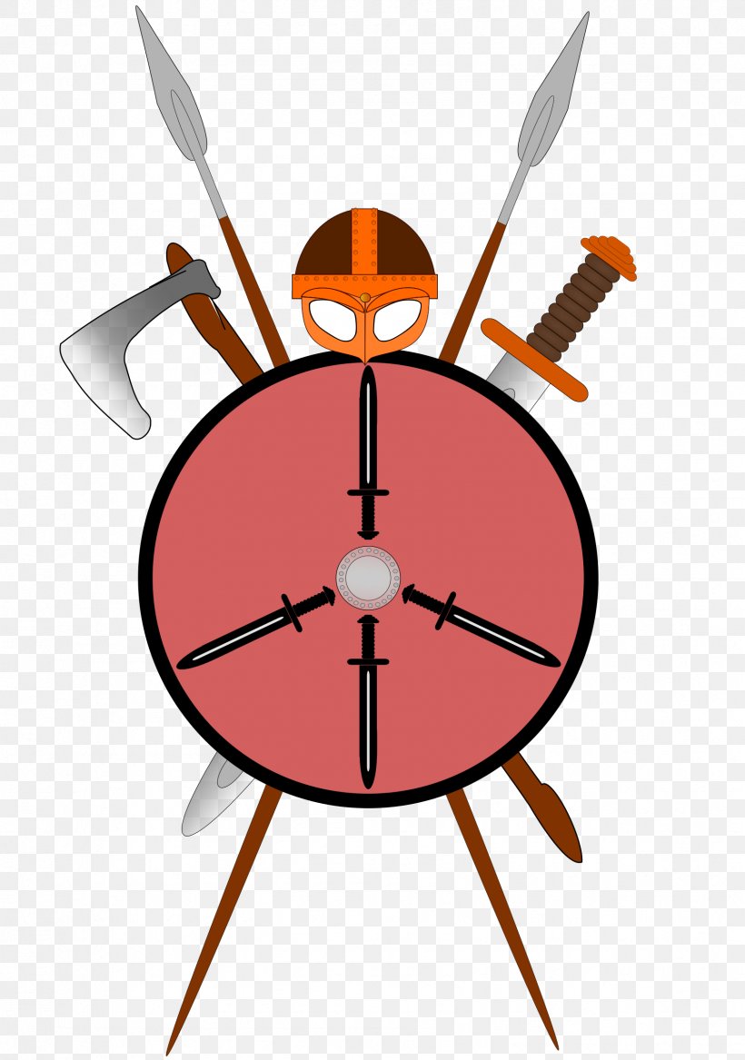 Vector Graphics Clip Art Spear Shield Weapon, PNG, 1686x2400px, Spear, Artwork, Drawing, Round Shield, Royaltyfree Download Free