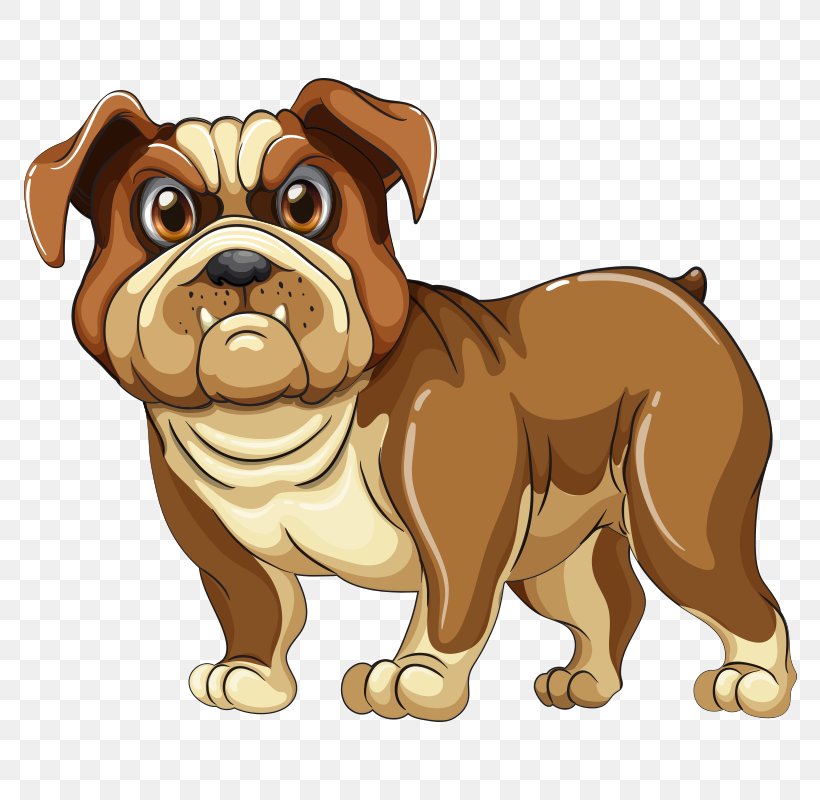 Bulldog Puppy Shar Pei Companion Dog Dog Breed, PNG, 800x800px, Bulldog, Carnivoran, Cartoon, Companion Dog, Cuteness Download Free