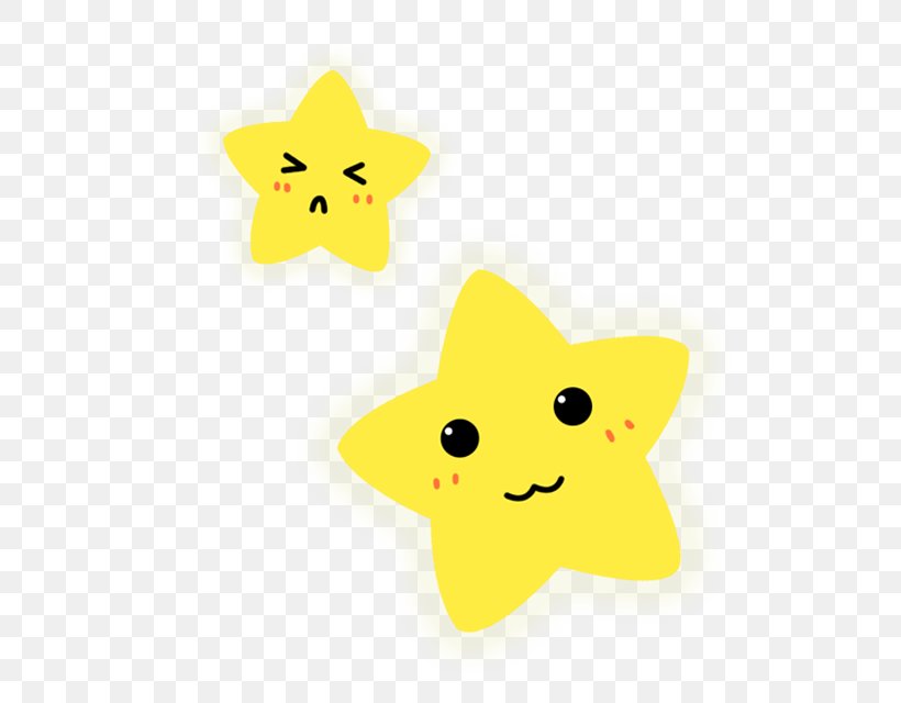 Star Yellow Pentagram Facial Expression, PNG, 640x640px, Star, Cartoon, Color, Designer, Facial Expression Download Free