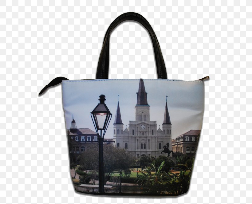 Tote Bag St. Louis Cathedral Jackson Square Messenger Bags, PNG, 594x664px, Tote Bag, Bag, Cathedral, Handbag, Jackson Square Download Free