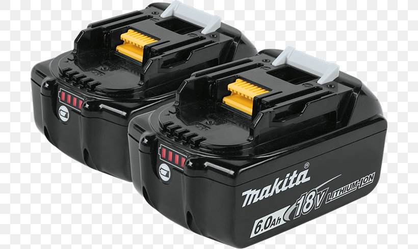 Battery Charger Lithium-ion Battery Makita Cordless, PNG, 700x489px, Battery Charger, Ampere Hour, Automotive Tire, Battery, Battery Pack Download Free