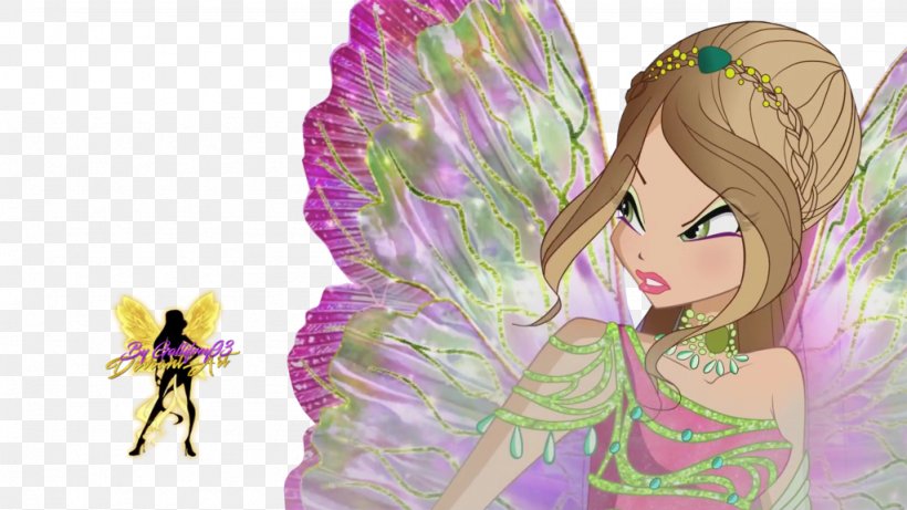 Flora Aisha Fairy Stella Winx Club, PNG, 1024x576px, Watercolor, Cartoon, Flower, Frame, Heart Download Free
