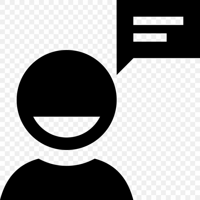 Conversation Symbol, PNG, 980x980px, Conversation, Android, Area, Black, Black And White Download Free