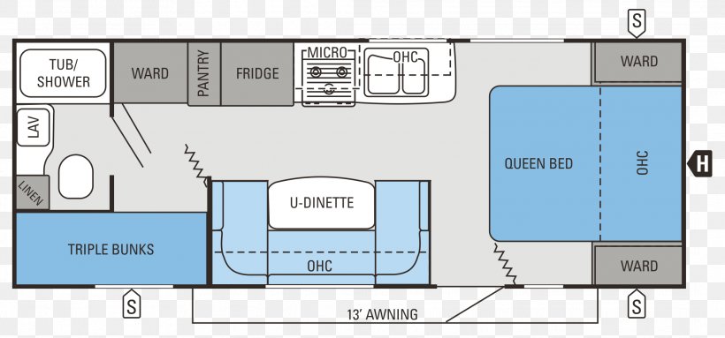 Northside Family RV Campervans Caravan Floor Plan Jayco, Inc., PNG, 2122x992px, Campervans, Area, Brand, Building, Bunk Bed Download Free