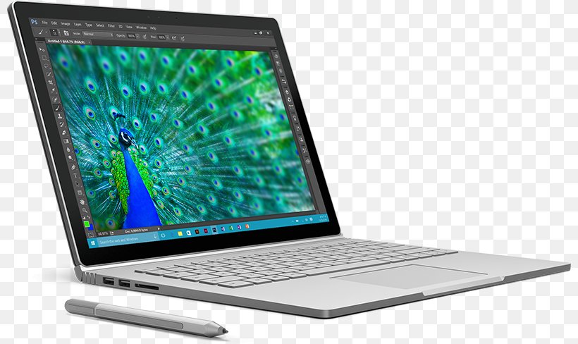 Laptop Surface Book Intel Core I7 Surface Pro Intel Core I5, PNG, 800x488px, Laptop, Computer, Computer Hardware, Computer Monitor Accessory, Desktop Computer Download Free