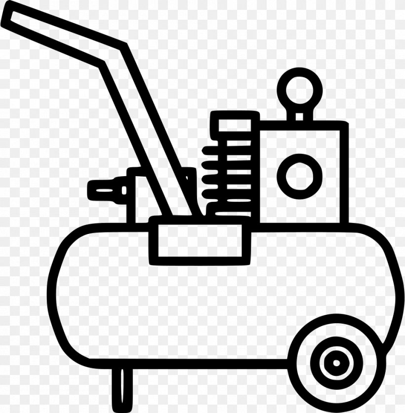 Reciprocating Compressor Clip Art Car, PNG, 960x980px, Compressor, Black, Black And White, Car, Compressed Air Download Free