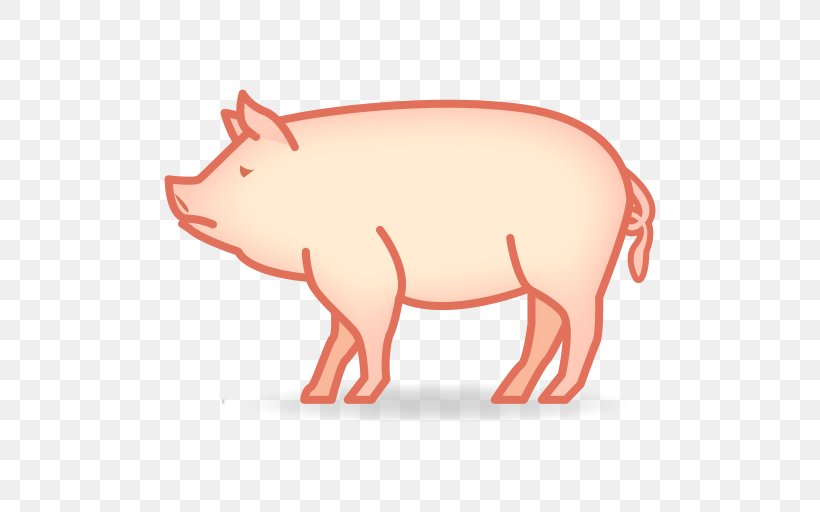 Domestic Pig Animal Emojipedia Dog, PNG, 512x512px, Domestic Pig, Animal, Blog, Carnivoran, Dog Download Free