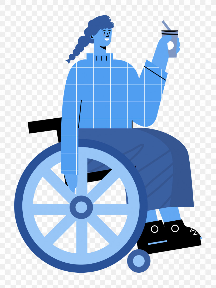 Sitting On Wheelchair Woman Lady, PNG, 1880x2500px, Woman, Behavior, Human, Lady, Microsoft Azure Download Free