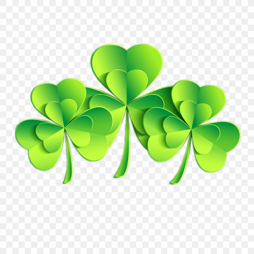 Clover Download, PNG, 1000x1000px, Clover, Fourleaf Clover, Green, Heart, Leaf Download Free