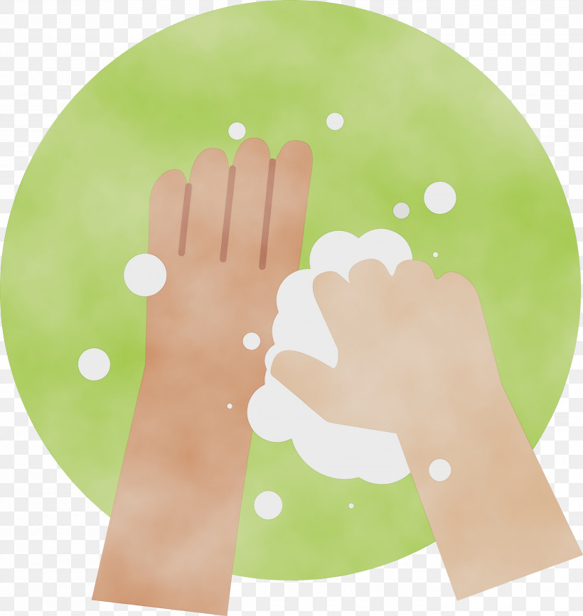 Green, PNG, 2795x2956px, Hand Washing, Coronavirus, Green, Hand Hygiene, Handwashing Download Free