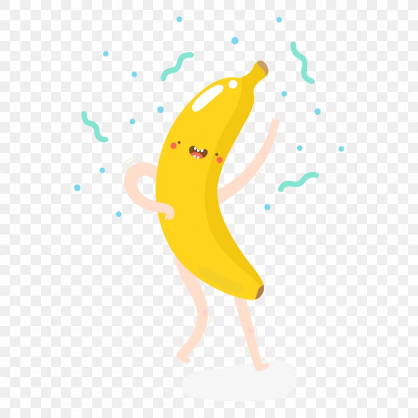 Fruit Banana Drawing, PNG, 850x850px, Fruit, Banana, Cartoon, Drawing, Food Download Free