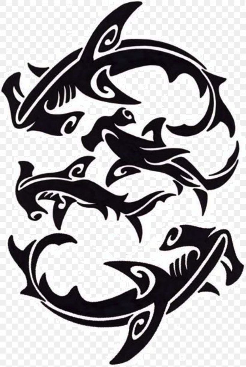 Great White Shark Background, PNG, 1409x2106px, Shark, Blackandwhite, Body Art, Cartilaginous Fishes, Decal Download Free