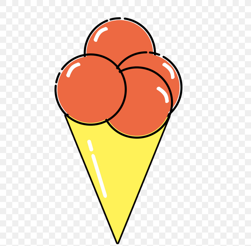 Orange, PNG, 804x804px, Cone, American Food, Cartoon, Food, Frozen Dessert Download Free