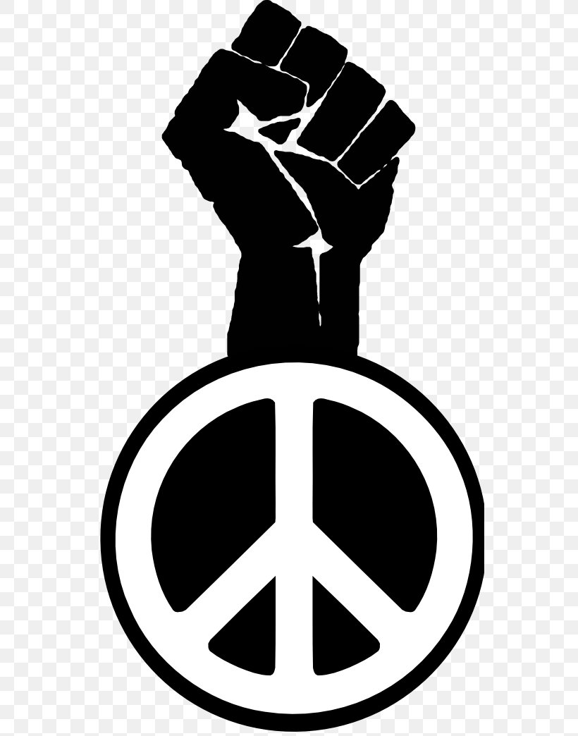Raised Fist Peace Black Power Clip Art, PNG, 555x1044px, Fist, Black, Black And White, Black Power, Campaign For Nuclear Disarmament Download Free