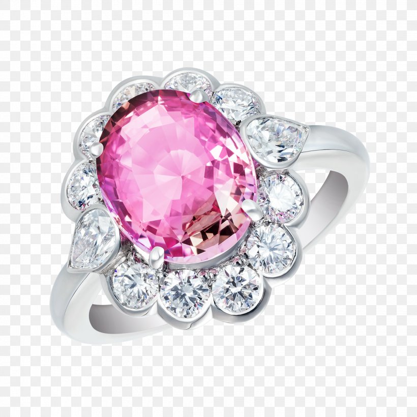 Sapphire Engagement Ring Ruby Padparadscha, PNG, 2240x2240px, Sapphire, Body Jewelry, Carat, Colored Gold, Diamond Download Free