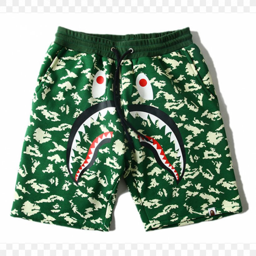 A Bathing Ape Shorts Pants Fashion Clothing, PNG, 900x900px, Bathing Ape, Brand, Bucket Hat, Camouflage, Cargo Pants Download Free