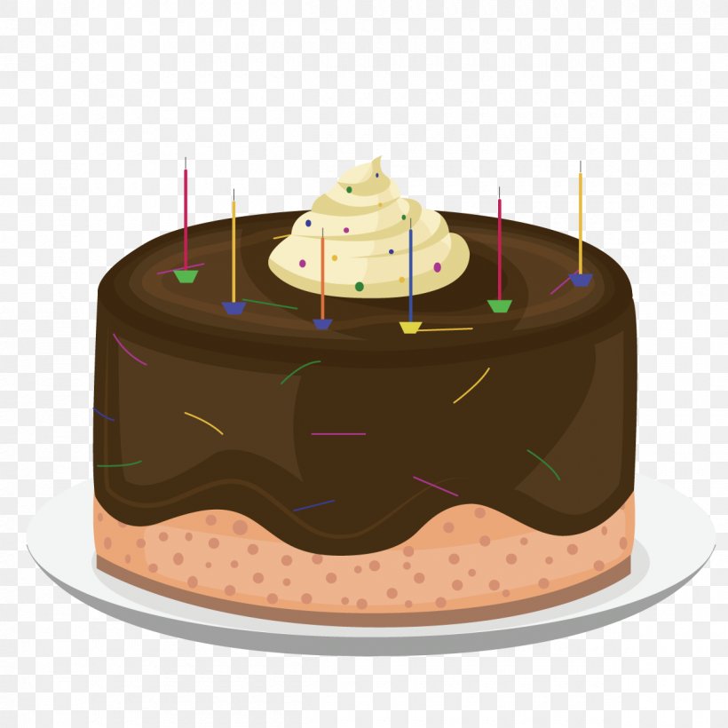 Birthday Cake Wish Chocolate Cake Happy Birthday To You, PNG, 1200x1200px, Birthday Cake, Baked Goods, Birthday, Buttercream, Cake Download Free