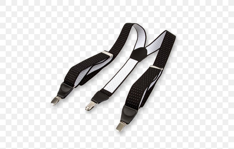 Braces Accessory For Fancy Dress White Black Zwarte Bretels, PNG, 524x524px, Braces, Black, Black And White, Cable, Clothing Accessories Download Free