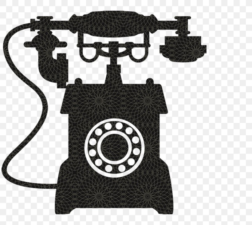 Vector Graphics Telephone Mobile Phones Stock Illustration, PNG, 1024x915px, Telephone, Black, Black And White, Brand, Handset Download Free
